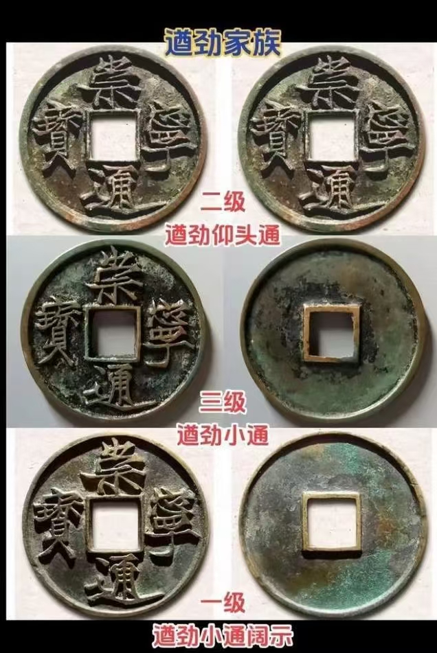 崇宁通宝版别